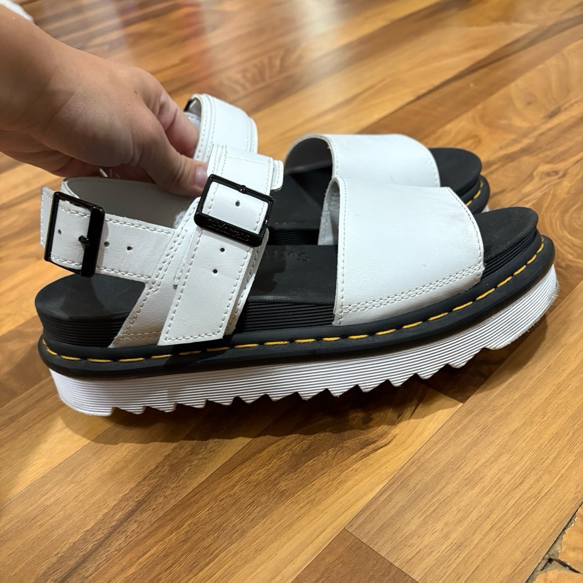 Women’s Voss Dr Martens Leather Strap Sandals