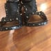 Laurence Decade Paris Studded biker chunky heels
