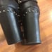 Laurence Decade Paris Studded biker chunky heels