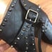 Laurence Decade Paris Studded biker chunky heels