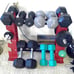 Dumbbell Rack Stand Only, Weight Rack for Dumbbells Strength Red