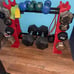 Dumbbell Rack Stand Only, Weight Rack for Dumbbells Strength Red