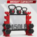 Dumbbell Rack Stand Only, Weight Rack for Dumbbells Strength Red