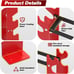 Dumbbell Rack Stand Only, Weight Rack for Dumbbells Strength Red