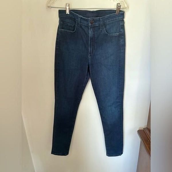 Joe’s Jeans The Charlie dark wash high rise skinny ankle Jean size 28