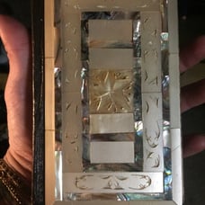 mother of pearl Bible