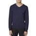 Hickey Freeman V Neck Pullover Men's Sweater Navy Blue SZ L