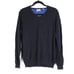 Hickey Freeman V Neck Pullover Men's Sweater Navy Blue SZ L