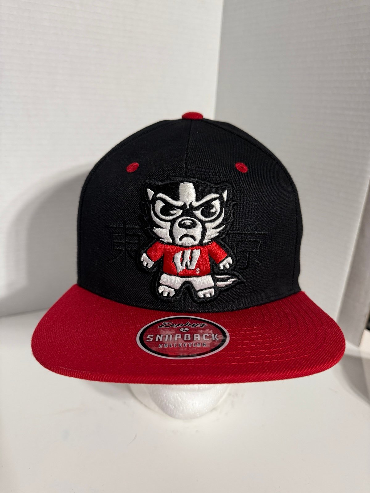 Zephyr Zhats Shibuya Tokyodachi Cap Wisconsin Badgers NCAA Snap Back Dad Hat