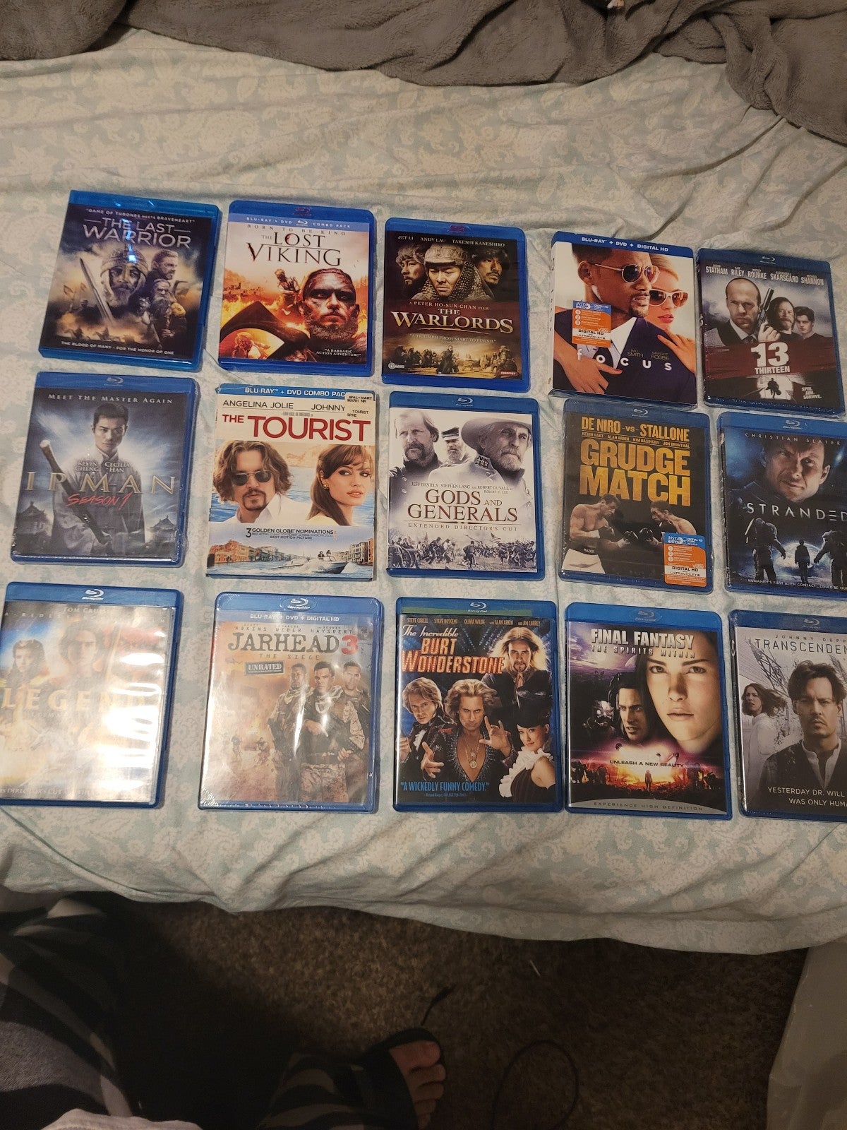 Lot of 16 Blu Ray Movies