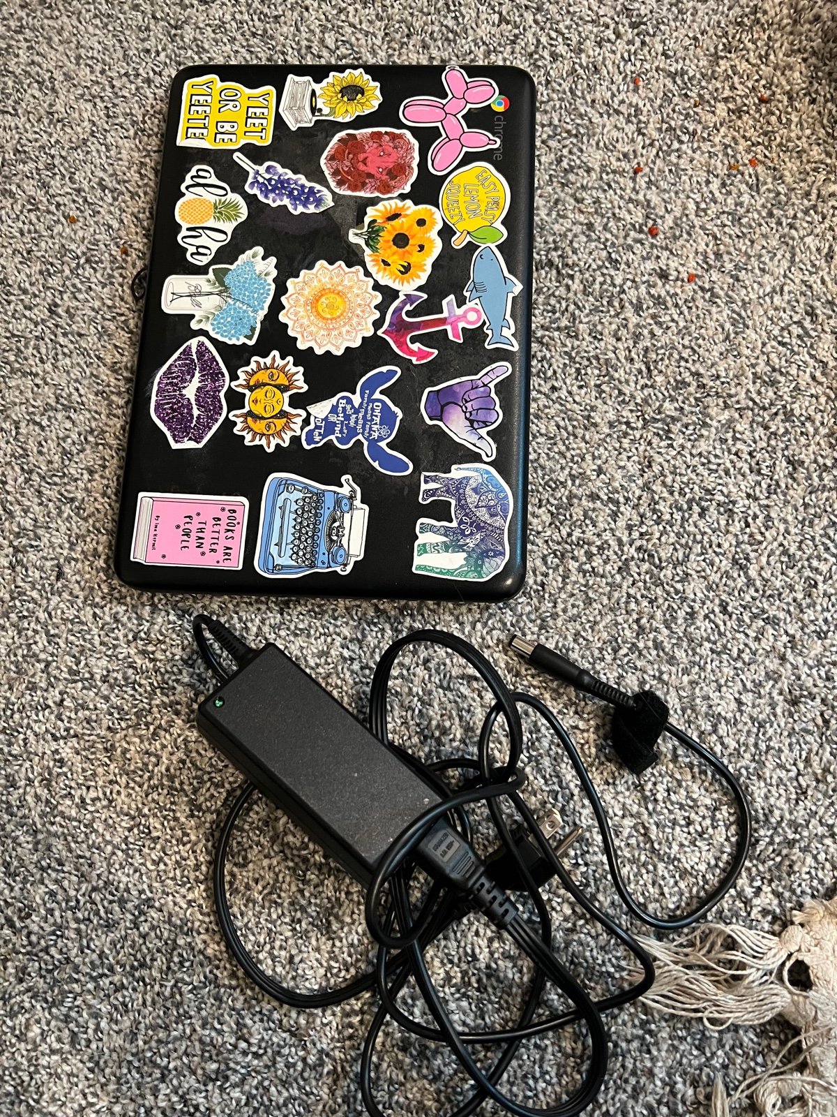 Chromebook with charger