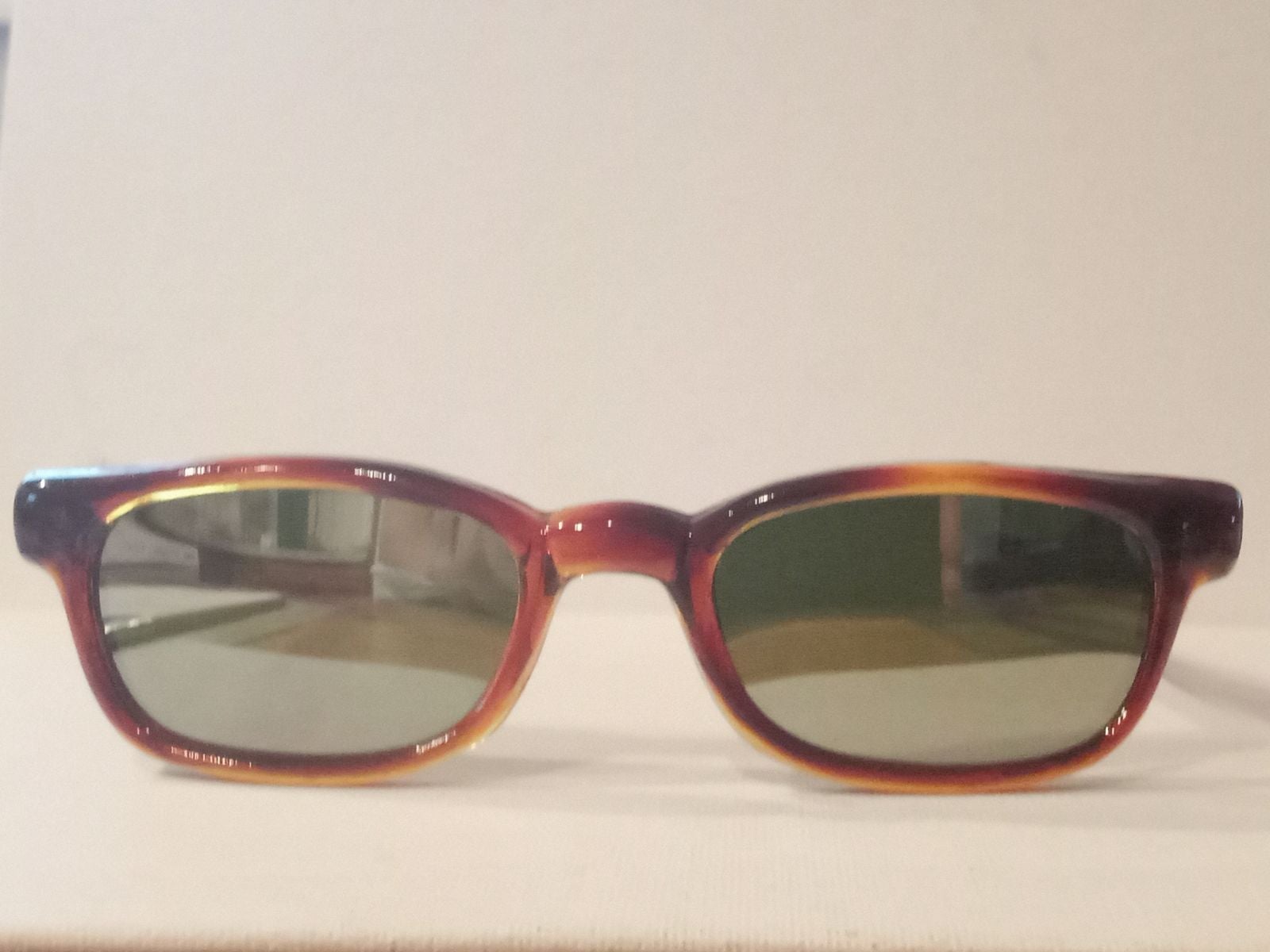 New Vintage faux Tortoise Sunglasses Mirrored Lensed JAPAN NOS