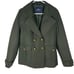 American Eagle Peacoat Women L Army Green Winter Fall Miliatary Wool Jacket Coat