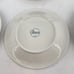 Set of 6 Gibson Four Seasons White Salad Plates Embossed Floral Fruit 7 3/4
