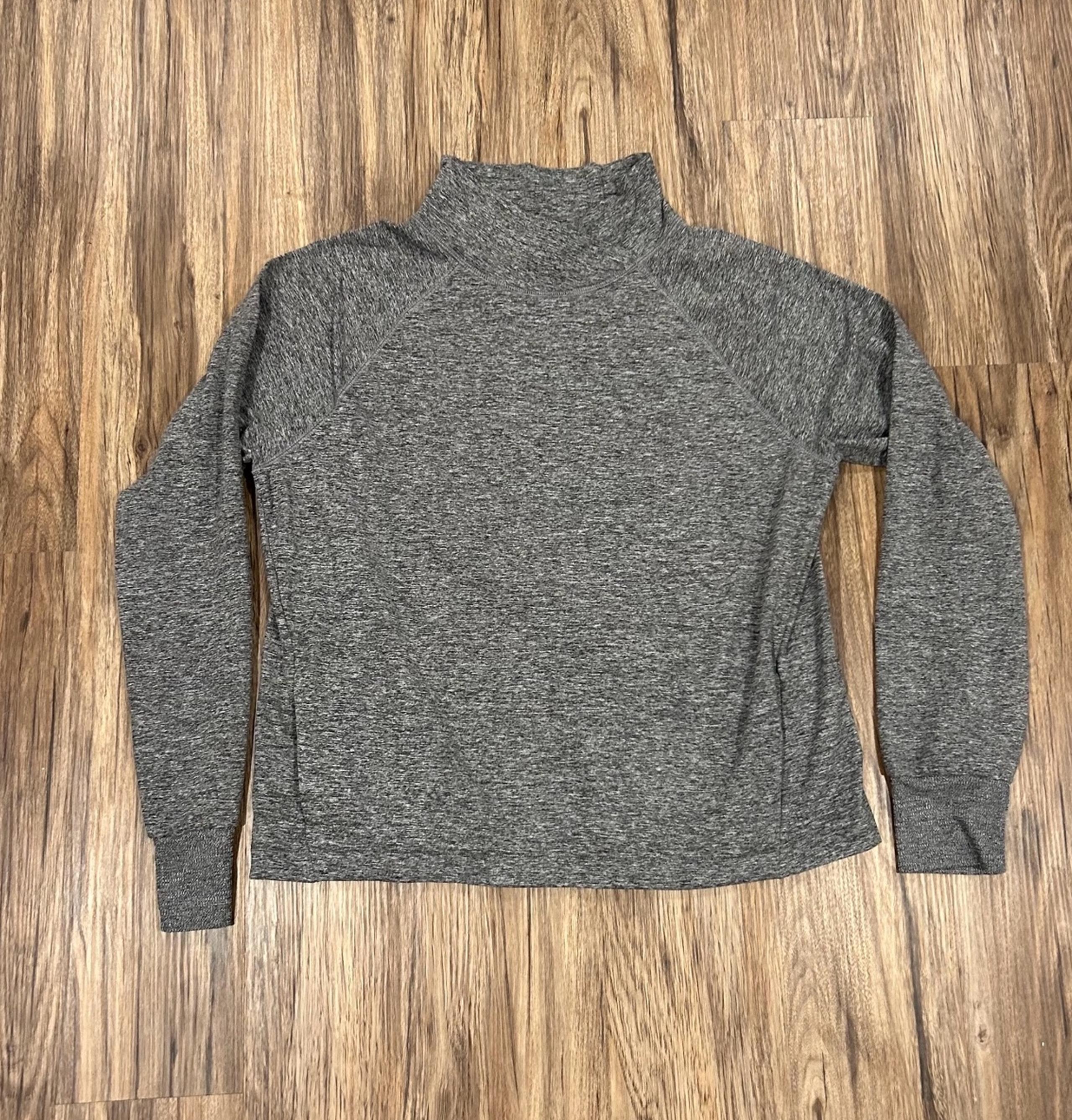 Zella dark grey cross neck pullover Sweater