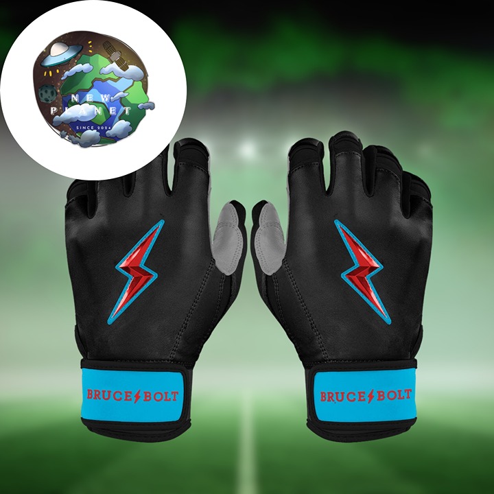 NWT BB Adult Creator Series Short Cuff Batting Gloves | Minami Black| Sz: M |85