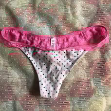 Vintage Victoria's Secret Pink thong