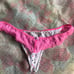 Vintage Victoria's Secret Pink thong