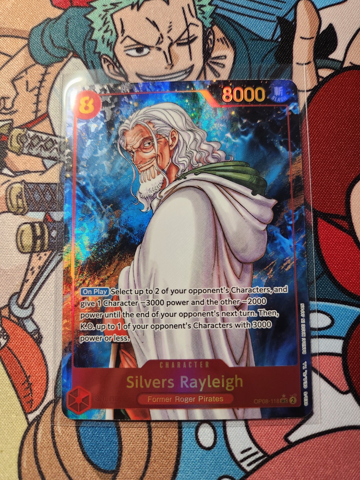 One Piece Silvers Rayleigh op 08