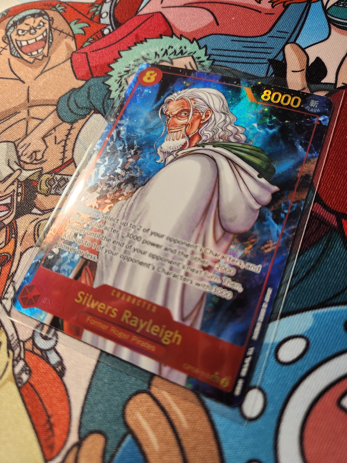 One Piece Silvers Rayleigh op 08 - detail