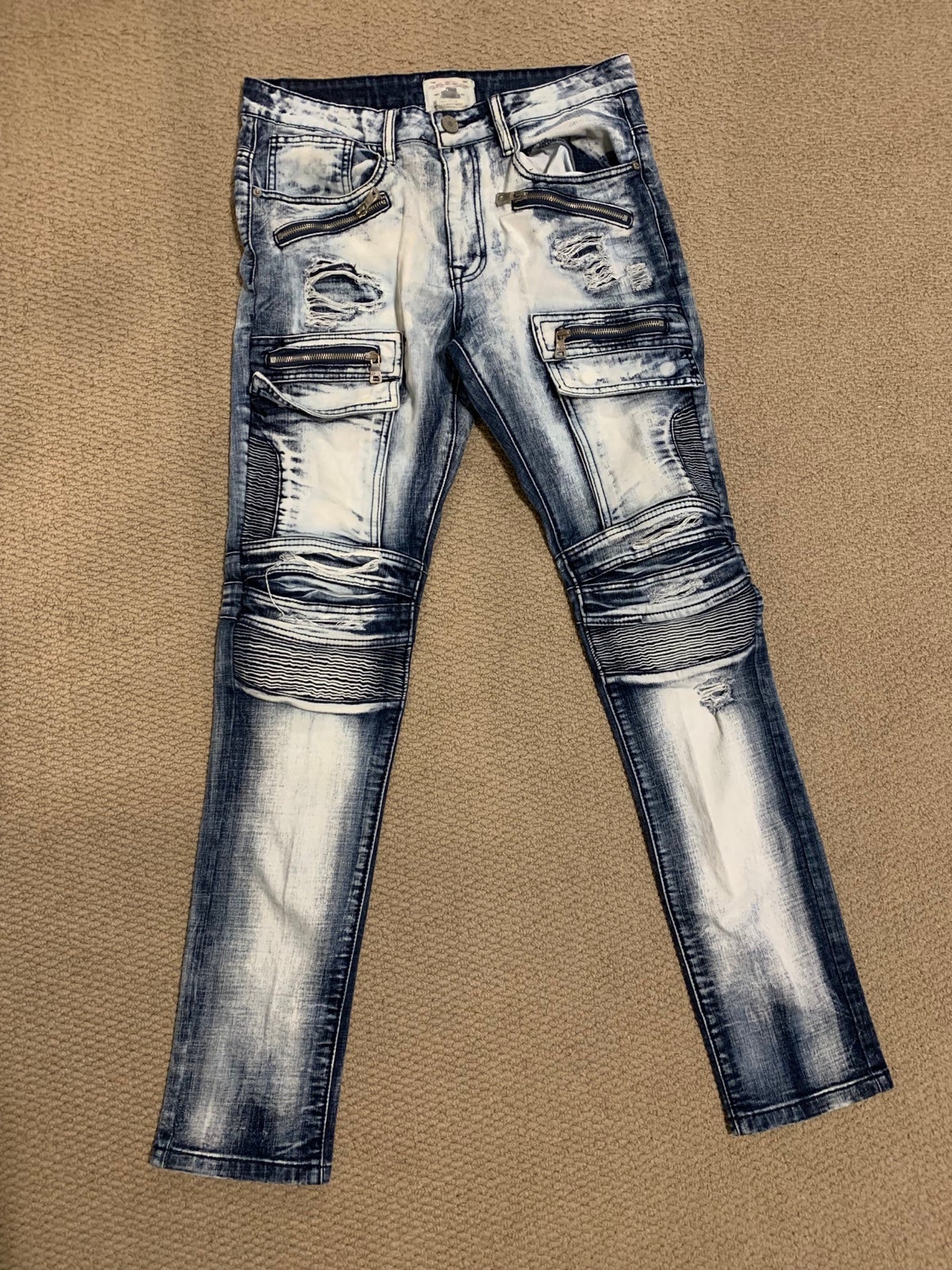 Smoke rise jeans