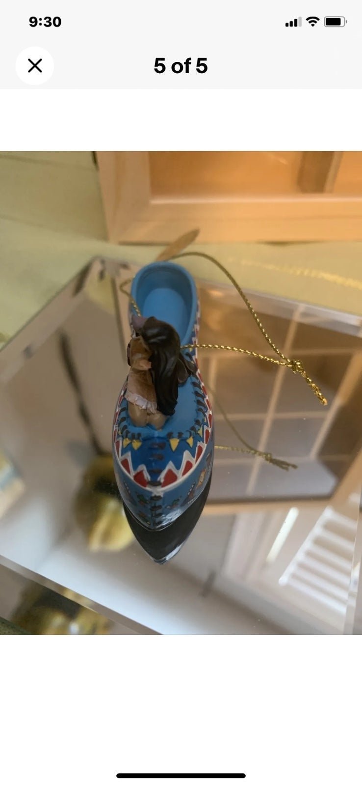 Bradford Exchange Pocahontas love floats the heart figurine