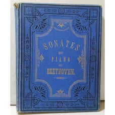 Vintage Litolff Collection Sonates pour Piano de Beethoven Vol 1 HB 1890?