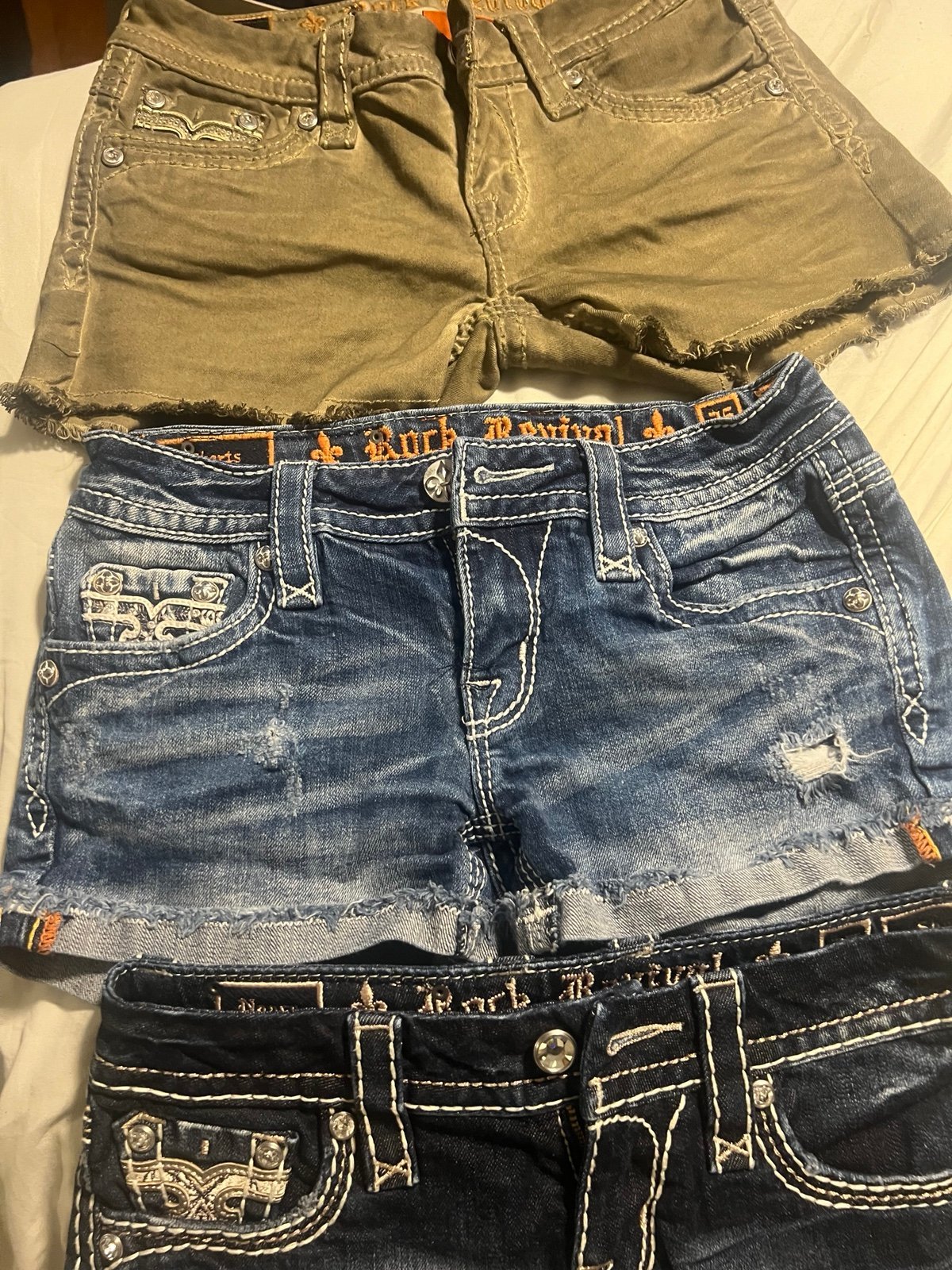 Rock Revival shorts woman’s bundle of 3