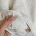 SKIMS cozy knit lounge wear Sherpa pullover and shorts sz 2x-3x