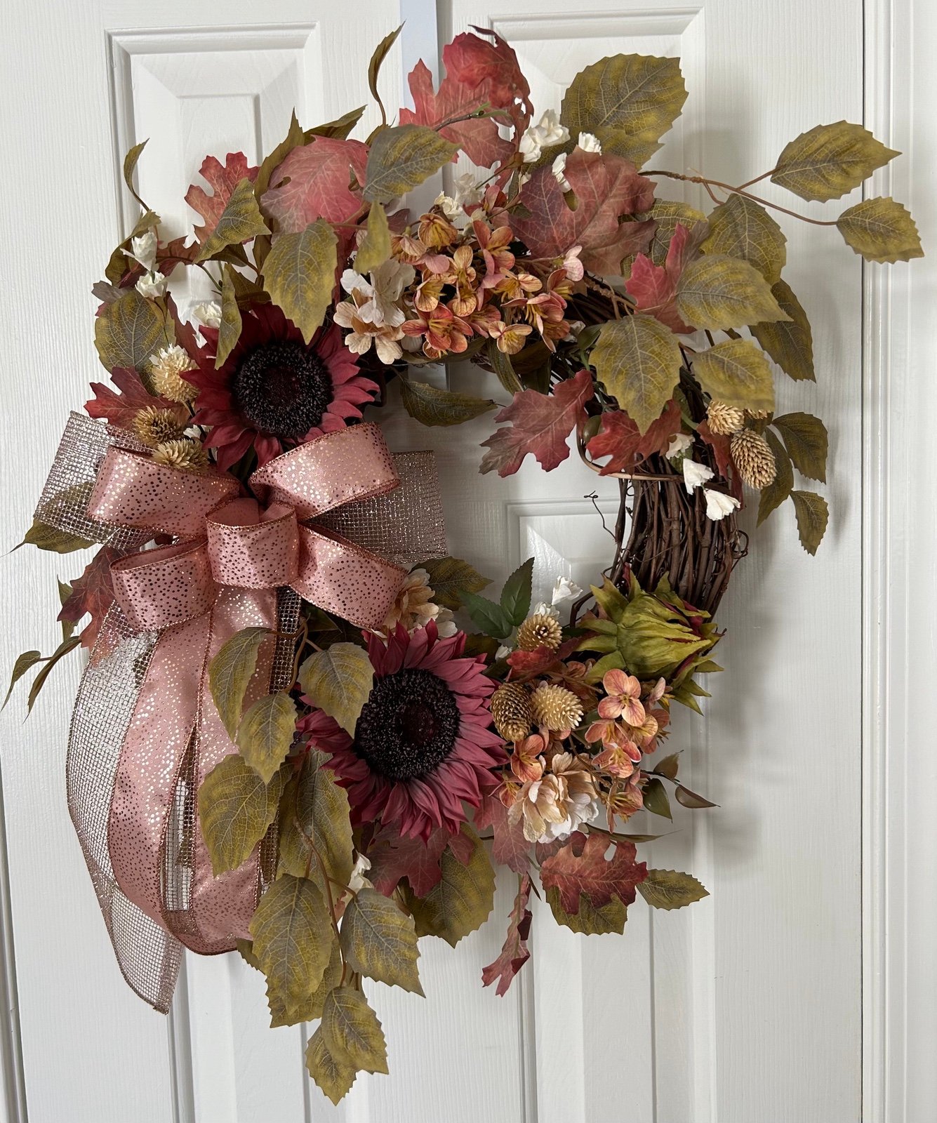 Handmade Fall Wreath