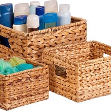 Leaf Baskets, Multisize 3-Pack Natural