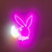 Neon sign playboy bunny