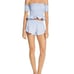 Peixoto Nina Smocked Top Swim Cover-Up