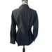 Tanya Taylor Orla Top Long Sleeve Black Gold Buttons Womens Designer Size 10 NWT
