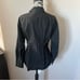 Tanya Taylor Orla Top Long Sleeve Black Gold Buttons Womens Designer Size 10 NWT