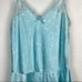Kate Spade Blue Polka Dot Pajama Romper size Large