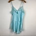 Kate Spade Blue Polka Dot Pajama Romper size Large