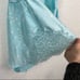 Kate Spade Blue Polka Dot Pajama Romper size Large