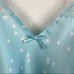 Kate Spade Blue Polka Dot Pajama Romper size Large