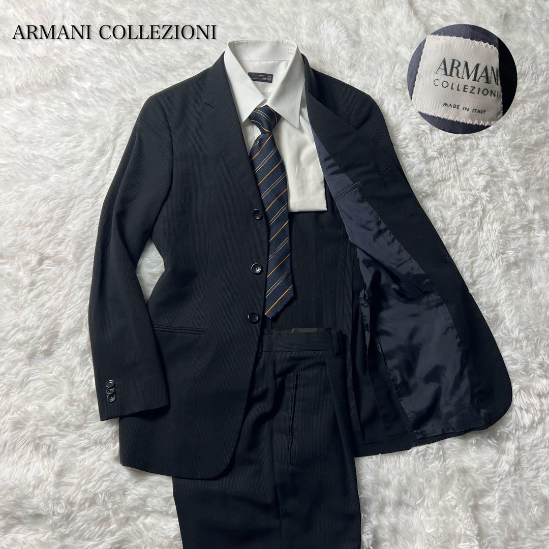 Armani Collezioni Men's Suit Set, Black, Size L, Excellent Condition
