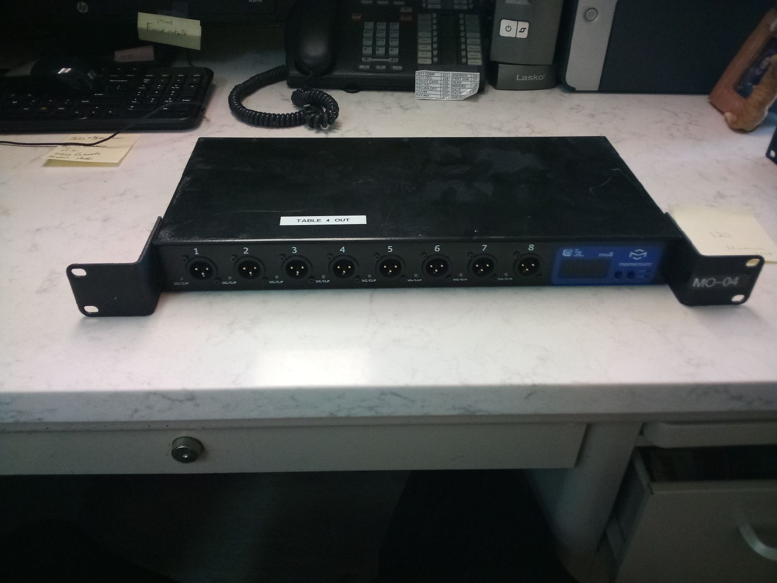 Proco momentum mo8 audio used