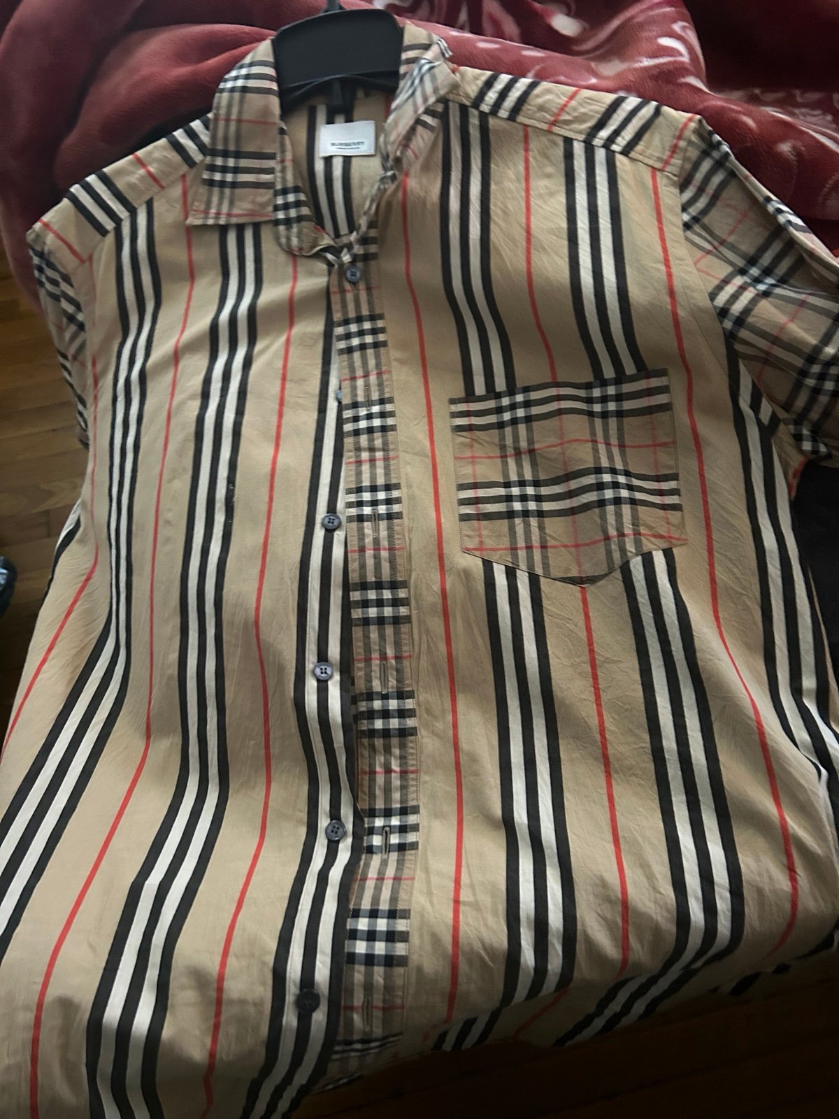 Burberry long sleeve shirts for men
