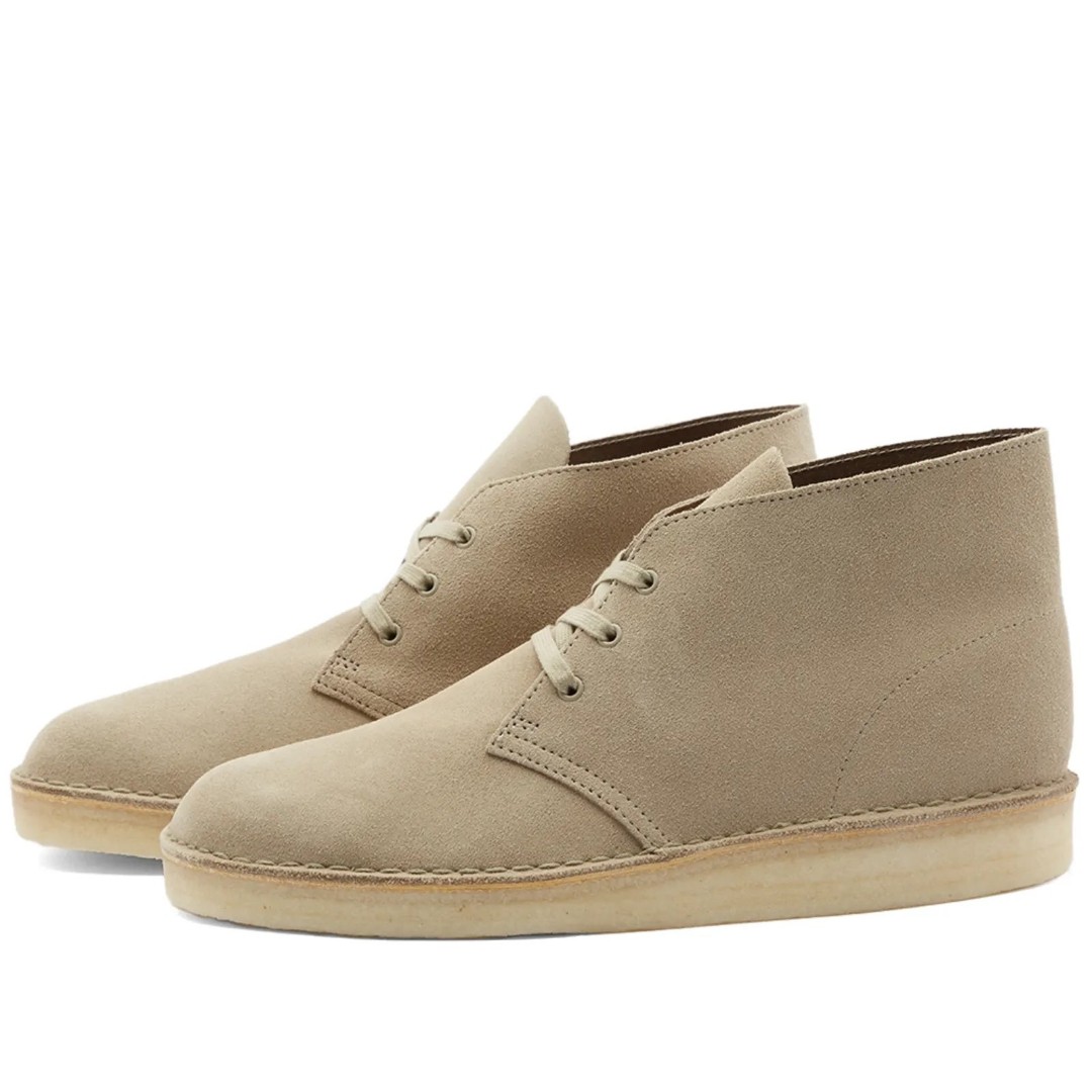 Clarks ORIGINALS Desert Coal Stone Suede Womens Boots 7