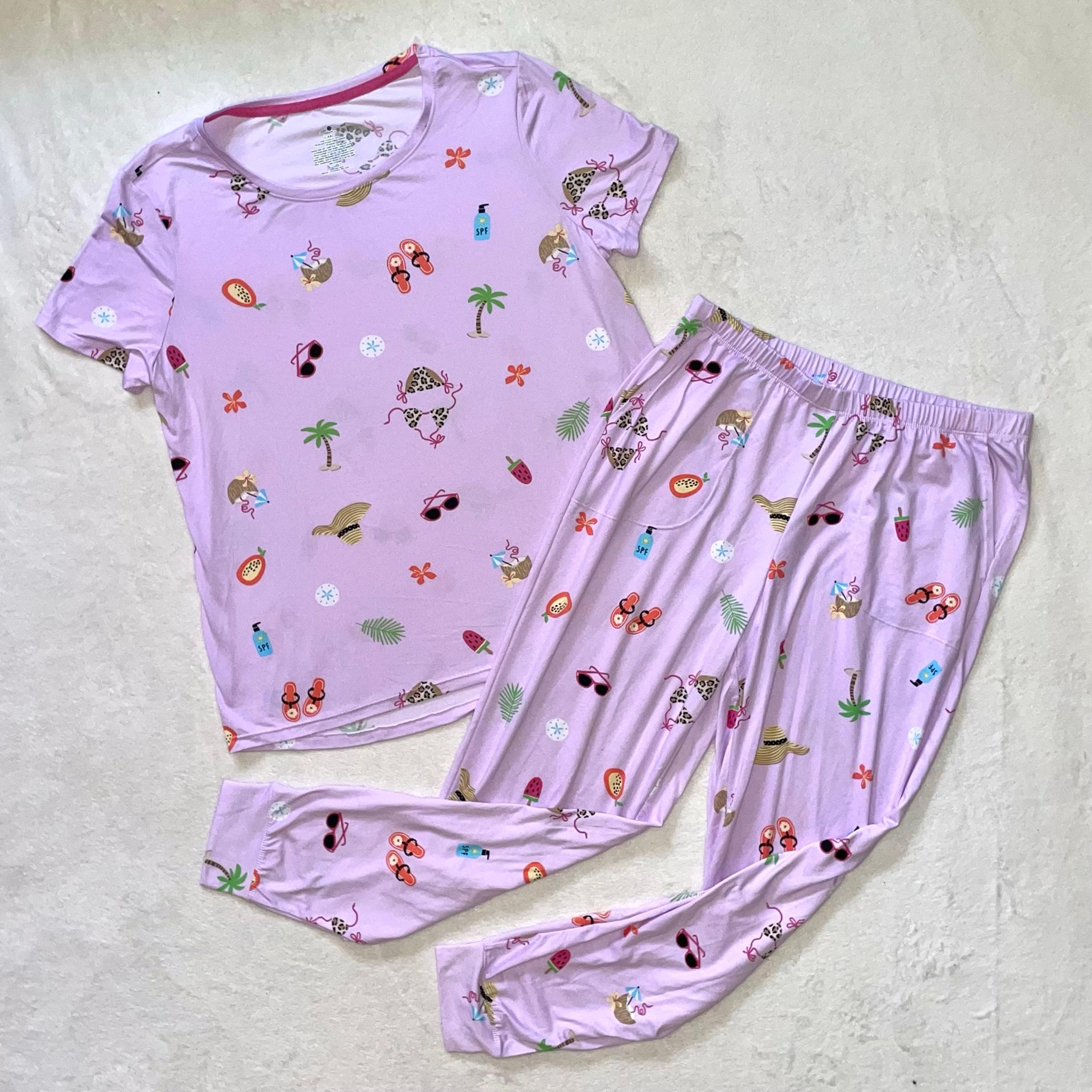 NWOT Secret Treasures 2 Piece Summer Pajama Set size Small