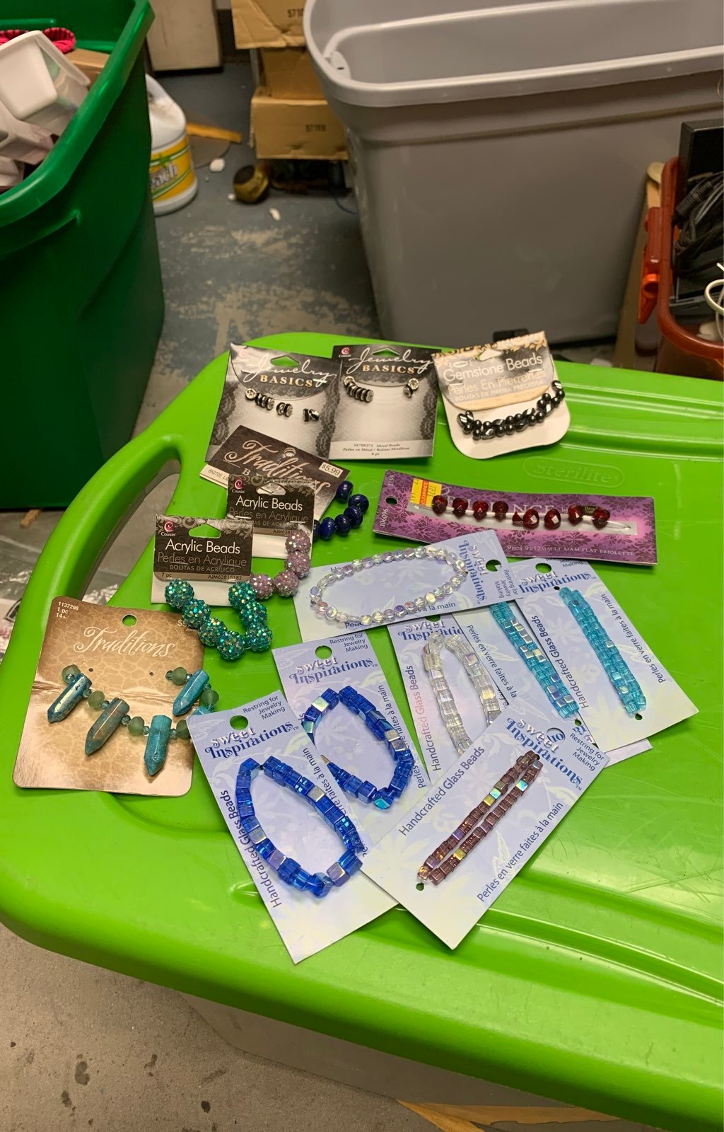 Mixed Lot of Crafting Beads