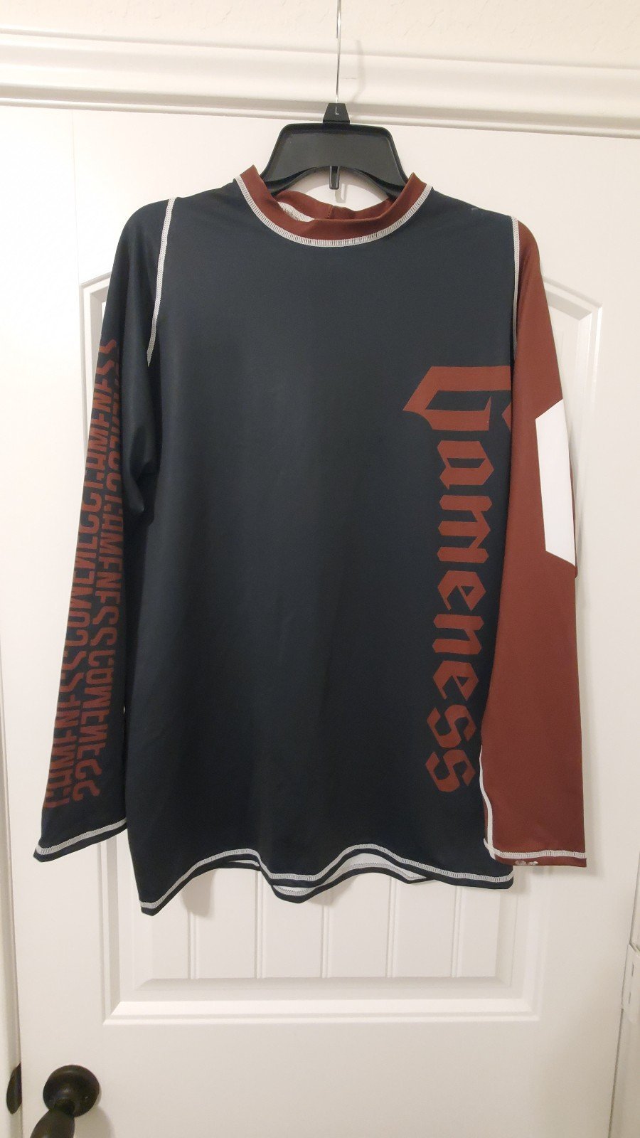GAMENESS L/S PRO RANKED RASHGUARD FOR TRAINING, GRAPPLING AND MMA