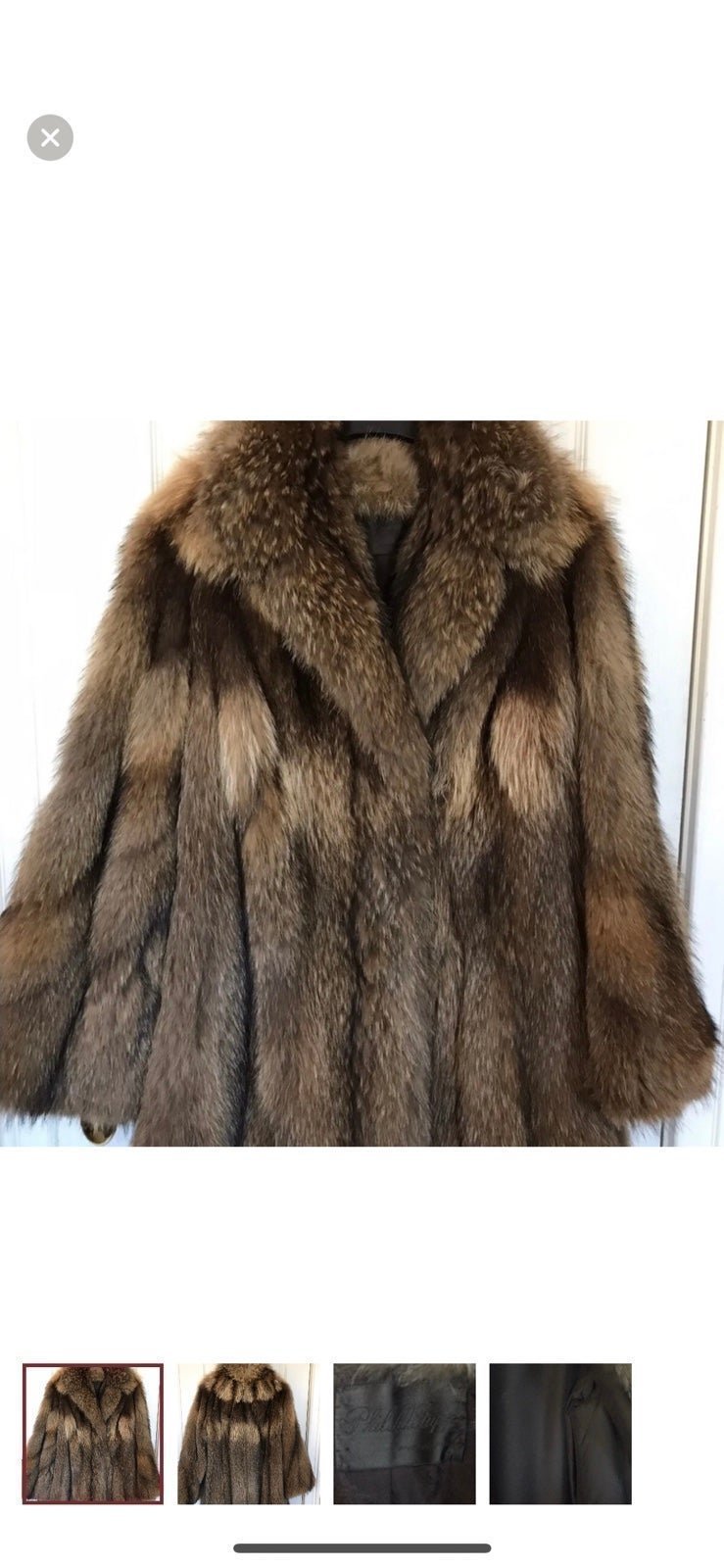 Tanuki Raccoon Fabulous Jacket Size Large temporary on hold !