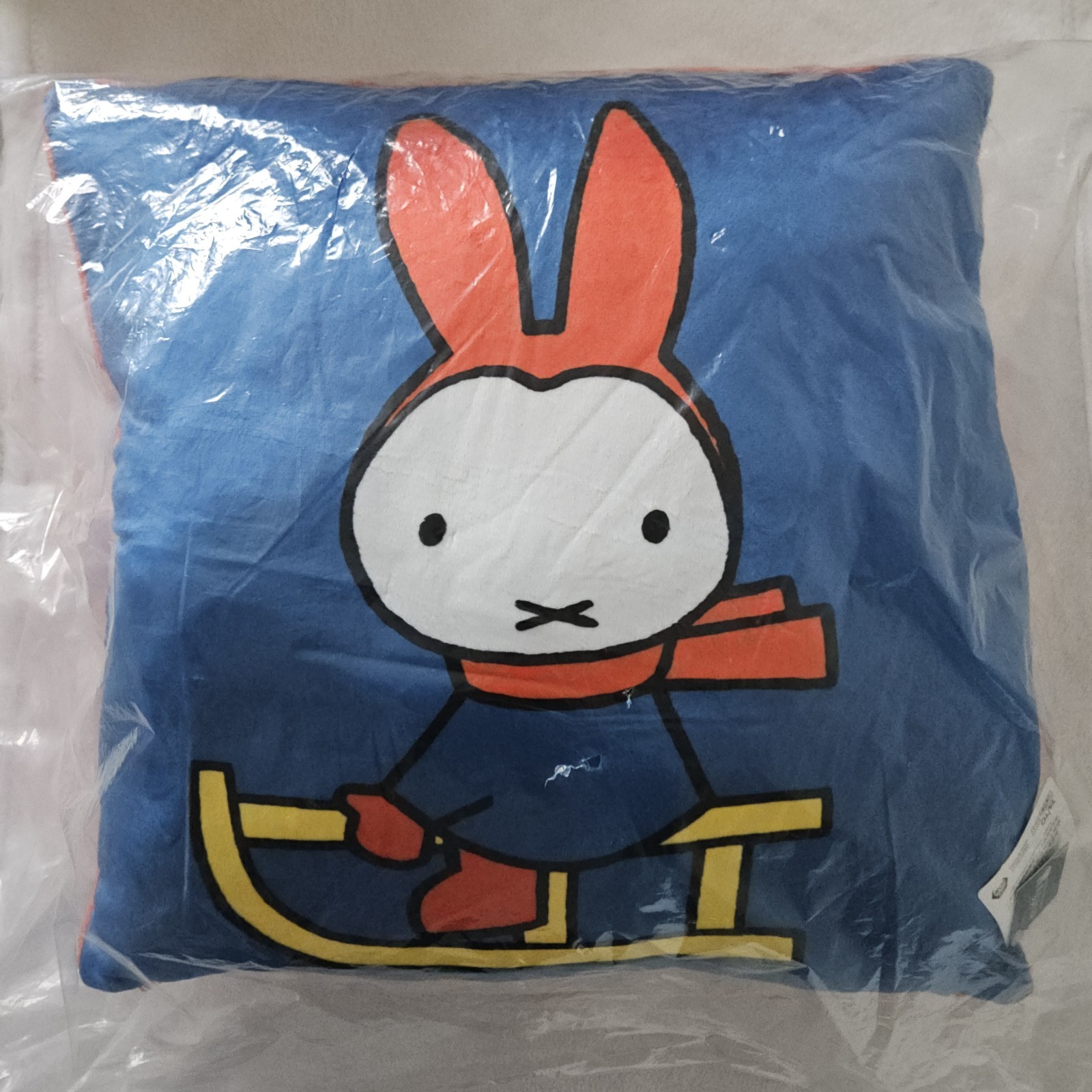 Miffy Japan JP Taito Prize Cushion Pillow Winter Miffy Version