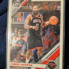 James Harden panini optic rockets nba basketball mvp