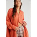 NWT Free People x CP Shades Marella in Bronzer Double Cloth Buttondown Shirt XS